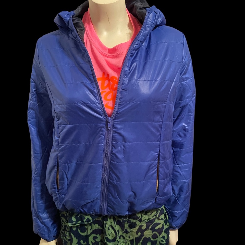 Blue Light Hooded Jacket